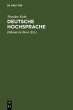 Deutsche Hochsprache (eBook, PDF) - Bild 1