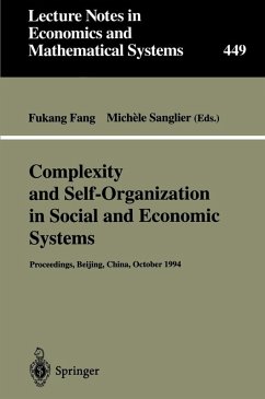 Cover Complexity and Self-Organization in Social and Economic Systems (eBook, PDF)