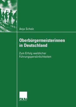 Oberbürgermeisterinnen in Deutschland (eBook, PDF) - Scholz, Anja