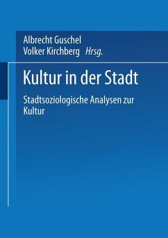 Cover Kultur in der Stadt (eBook, PDF)