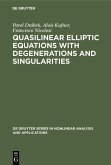 Quasilinear Elliptic Equations with Degenerations and Singularities (eBook, PDF)