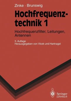 Hochfrequenztechnik 1 (eBook, PDF) - Zinke, Otto; Brunswig, Heinrich