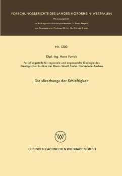 Die »Brechung« der Schiefrigkeit (eBook, PDF) - Furtak, Hans
