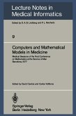 Computers and Mathematical Models in Medicine (eBook, PDF)
