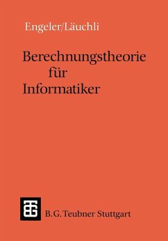 Cover Berechnungstheorie für Informatiker (eBook, PDF)