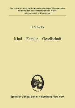 Kind - Familie - Gesellschaft (eBook, PDF) Cover Kind - Familie - Gesellschaft (eBook, PDF)