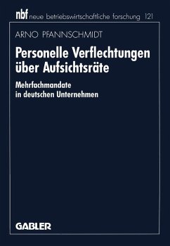 Cover Personelle Verflechtungen über Aufsichtsräte (eBook, PDF)