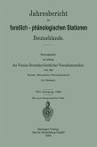Jahresbericht der forstlich-Phänologischen Stationen Deutschlands (eBook, PDF)