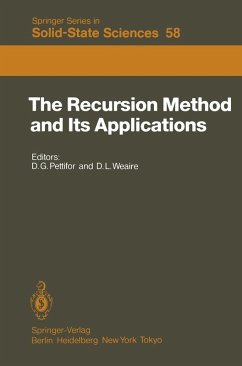 Cover The Recursion Method and Its Applications (eBook, PDF)