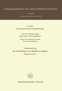 Cover Untersuchung der Interdiffusion der Metalle im System Ga2Te3-In2Te3 (eBook, PDF)