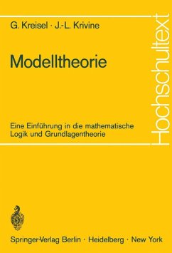 Modelltheorie (eBook, PDF) - Kreisel, Georg; Krivine, Jean-Louis