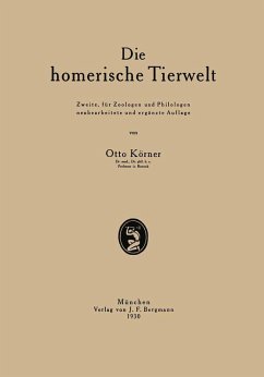 Cover Die homerische Tierwelt (eBook, PDF)