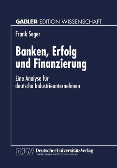 Cover Banken, Erfolg und Finanzierung (eBook, PDF)