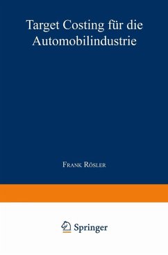 Cover Target Costing für die Automobilindustrie (eBook, PDF)