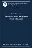 The Right to Wage War (jus ad bellum) (eBook, PDF)