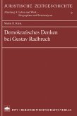 Demokratisches Denken bei Gustav Radbruch (eBook, PDF)