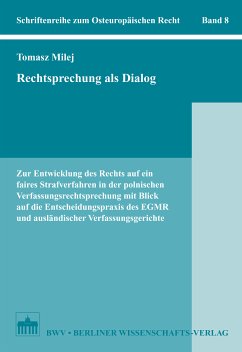 Rechtsprechung als Dialog (eBook, PDF) - Milej, Tomasz