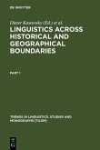 Linguistics across Historical and Geographical Boundaries (eBook, PDF)