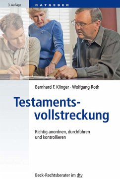 Testamentsvollstreckung (eBook, ePUB) - Klinger, Bernhard F.; Roth, Wolfgang