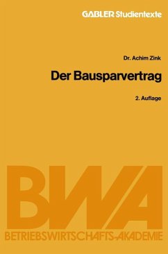 Cover Der Bausparvertrag (eBook, PDF)