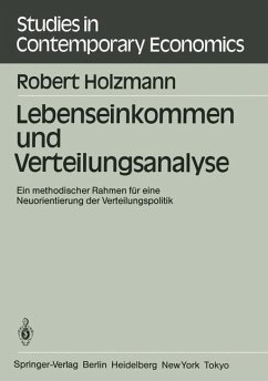 Cover Lebenseinkommen und Verteilungsanalyse (eBook, PDF)