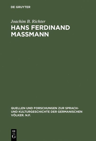 Hans Ferdinand Maßmann (eBook, PDF)