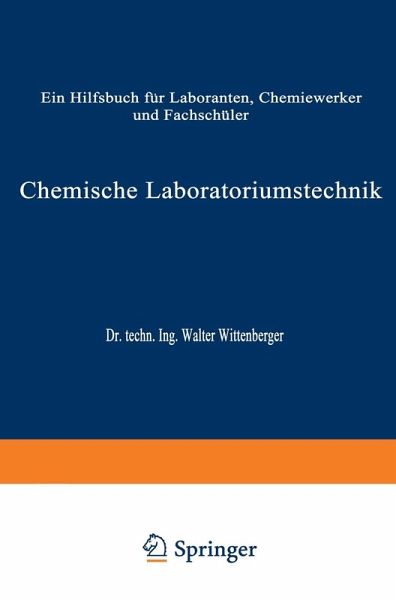 Chemische Laboratoriumstechnik (eBook, PDF)