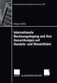 Internationale Rechnungslegung und ihre Auswirkungen auf Handels- und Steuerbilanz (eBook, PDF)