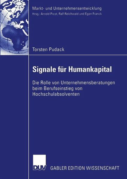 Signale für Humankapital (eBook, PDF) Signale für Humankapital (eBook, PDF)
