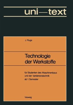 Technologie der Werkstoffe (eBook, PDF) - Ruge, Jürgen