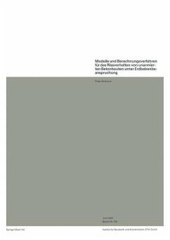 Modelle und Berechnungsverfahren für das Rissverhalten von unarmierten Betonbauten unter Erdbebenbeanspruchung (eBook, PDF) - Skrikerud, P.