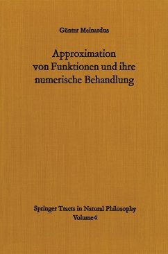 Approximation von Funktionen und ihre numerische Behandlung (eBook, PDF) - Meinardus, Günter