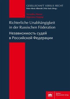 Richterliche Unabhängigkeit in der Russischen Föderation (eBook, PDF) - Horrer, Veronika