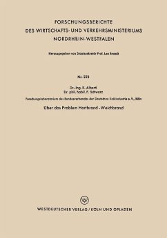 Cover Über das Problem Hartbrand - Weichbrand (eBook, PDF)