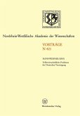 Volkswirtschaftliche Probleme der Deutschen Vereinigung (eBook, PDF)