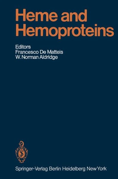 Heme and Hemoproteins (eBook, PDF) Heme and Hemoproteins (eBook, PDF)