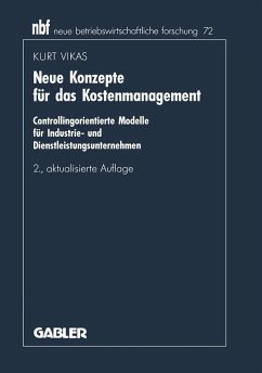 Neue Konzepte für das Kostenmanagement (eBook, PDF)