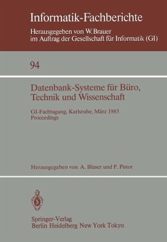 Datenbank-Systeme für Büro, Technik und Wissenschaft (eBook, PDF)