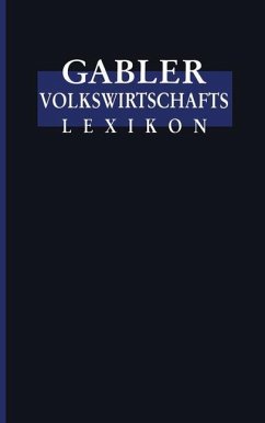 Cover Gabler Volkswirtschafts Lexikon (eBook, PDF)