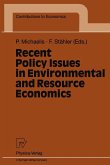Recent Policy Issues in Environmental and Resource Economics (eBook, PDF)