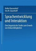 Sprachentwicklung und Interaktion (eBook, PDF)