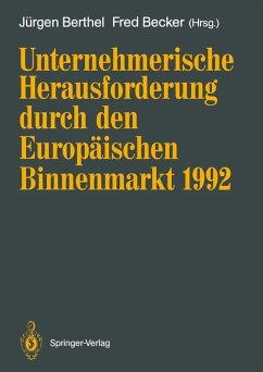 Cover Unternehmerische Herausforderung durch den Europäischen Binnenmarkt 1992 (eBook, PDF)