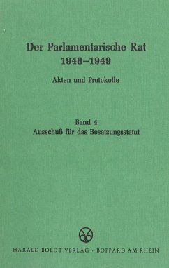 Cover Ausschuß für das Besatzungsstatut (eBook, PDF)