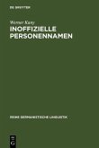 Inoffizielle Personennamen (eBook, PDF)