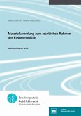 Materialsammlung zum rechtlichen Rahmen der Elektromobilität (eBook, PDF)