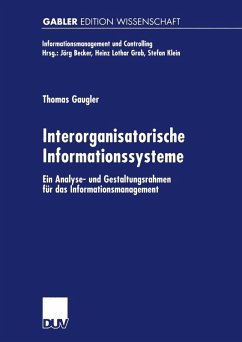 Interorganisatorische Informationssysteme (eBook, PDF) - Gaugler, Thomas
