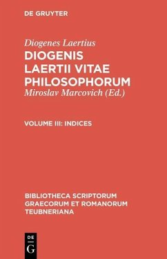 Indices (eBook, PDF) - Laertius, Diogenes