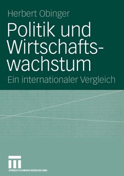 Politik und Wirtschaftswachstum (eBook, PDF) - Obinger, Herbert