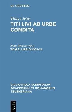 Titi Livi Ab urbe condita Tom 2. Libri XXXI-XL (eBook, PDF) - Livius, Titus