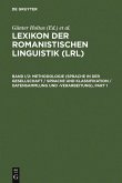 Methodologie (Sprache in der Gesellschaft / Sprache und Klassifikation / Datensammlung und -verarbeitung) (eBook, PDF)